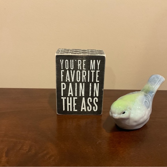 Primitives By Kathy – Targa Decorativa In Legno Per Papà – Scritta "My Favorite Dad" – 10x11 Cm - 3